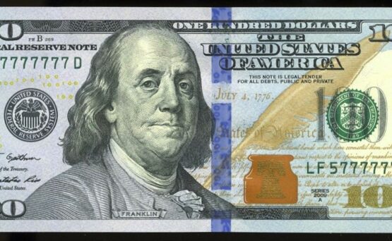 2009A $100 FRN LF57777777D