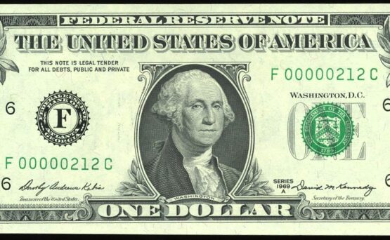 1969A $1 FRN F00000212C