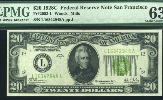1928C LGS $20 FRN SAN FRAN 63Q