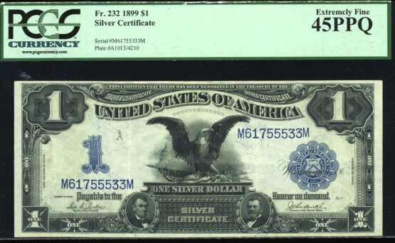 FR-232 1899 $1 S.C M61755533M 45Q