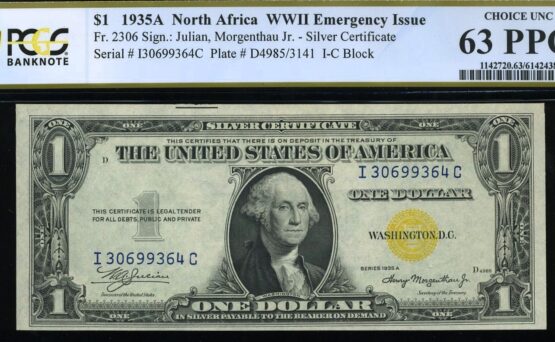 1935 $1 S.C "N-A" I30699364C 63PPQ