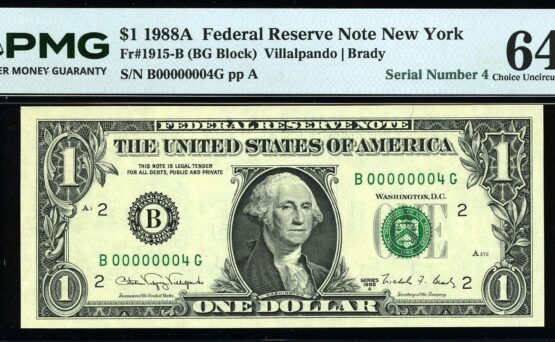 1988A $1.00 FRN B00000004G 64Q