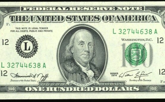 1974 $100 FRN L-A SAN FRANCISCO
