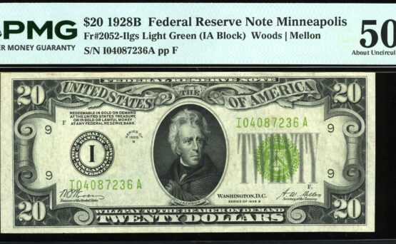1928B $20 FRN MINNEAPOLIS #50Q
