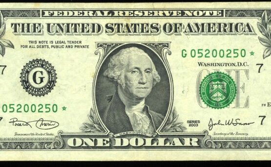 2003 $1 FRN G05200250* RADAR *