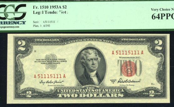 1953A $2 L.T A51115111A 64Q