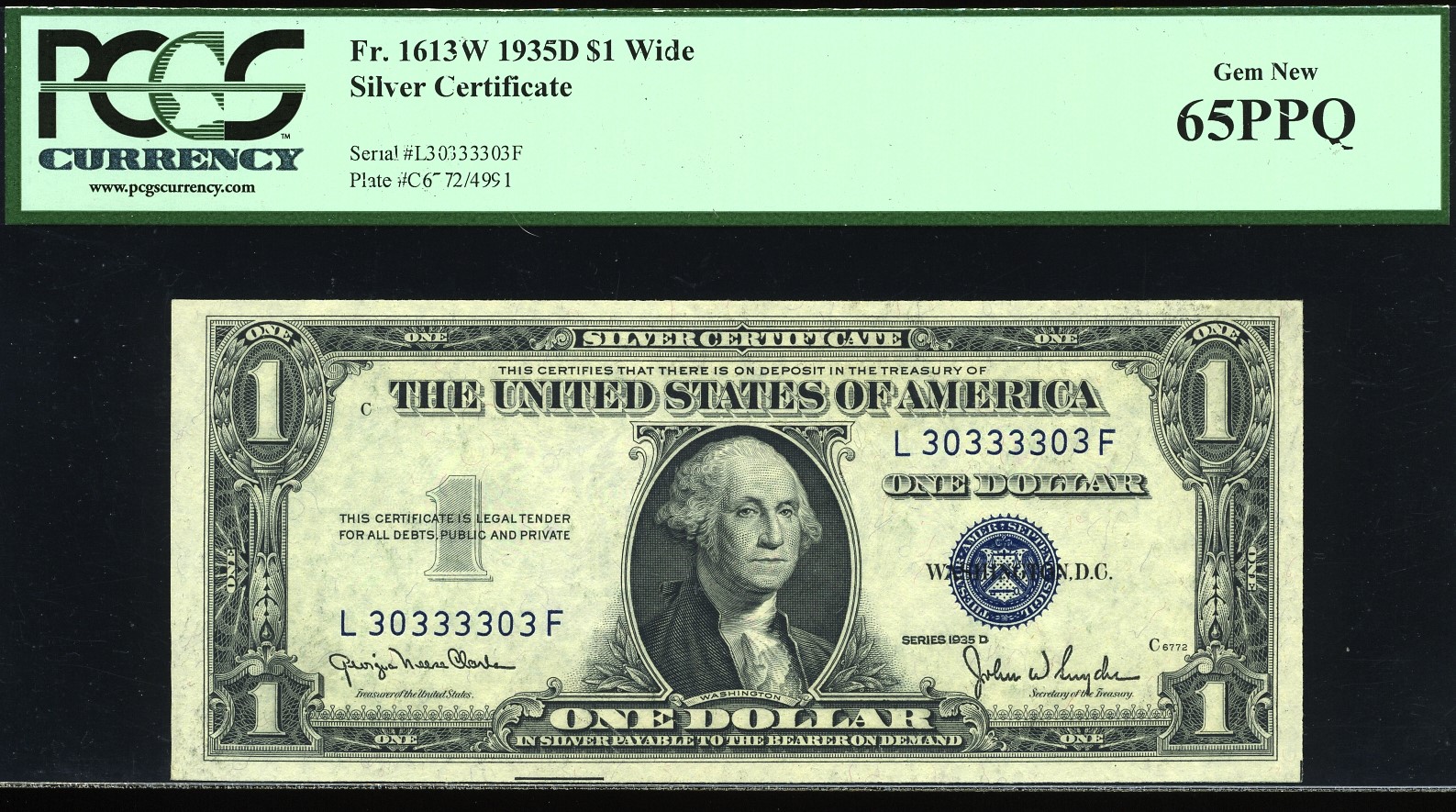 1935D $1 S.C L30333303F 65Q