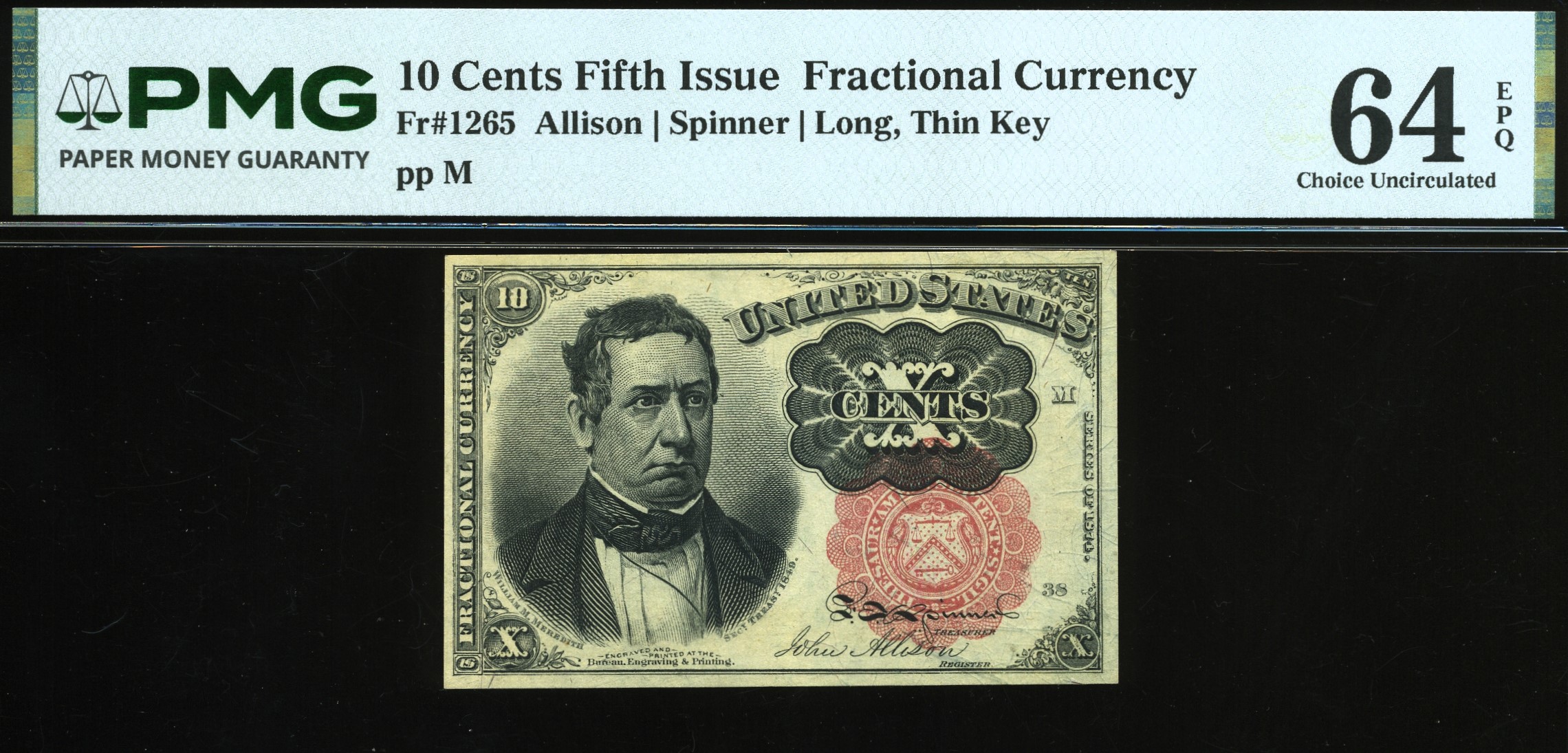 FR‑1265 10-CNT 5TH ISSUE 64Q