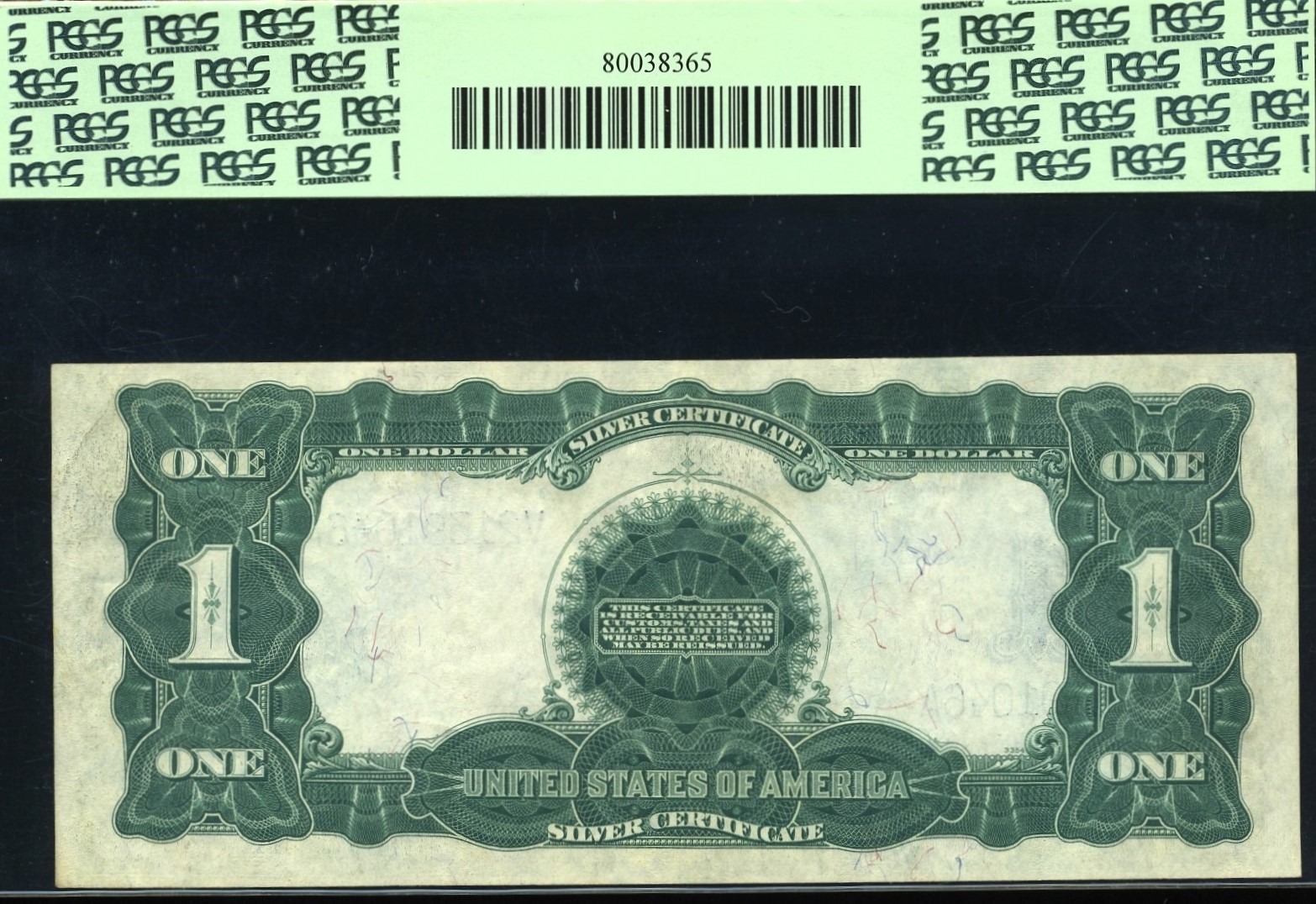 FR-236 1899 $1 SILVER P.C.G.S #58PPQ