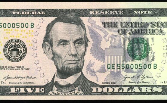 2021 $5 FRN SUPER BINARY 5'S