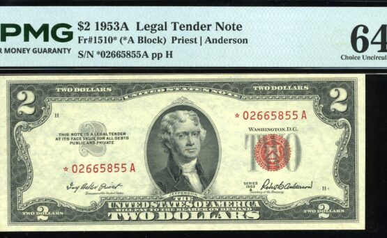 1953A $2 L.T *02665855A #64EPQ