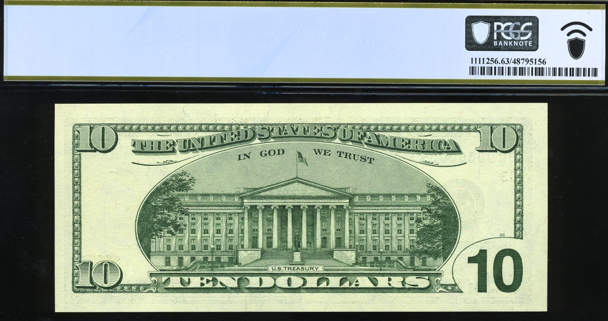 1999 $10 FRN BC00000003* 63Q