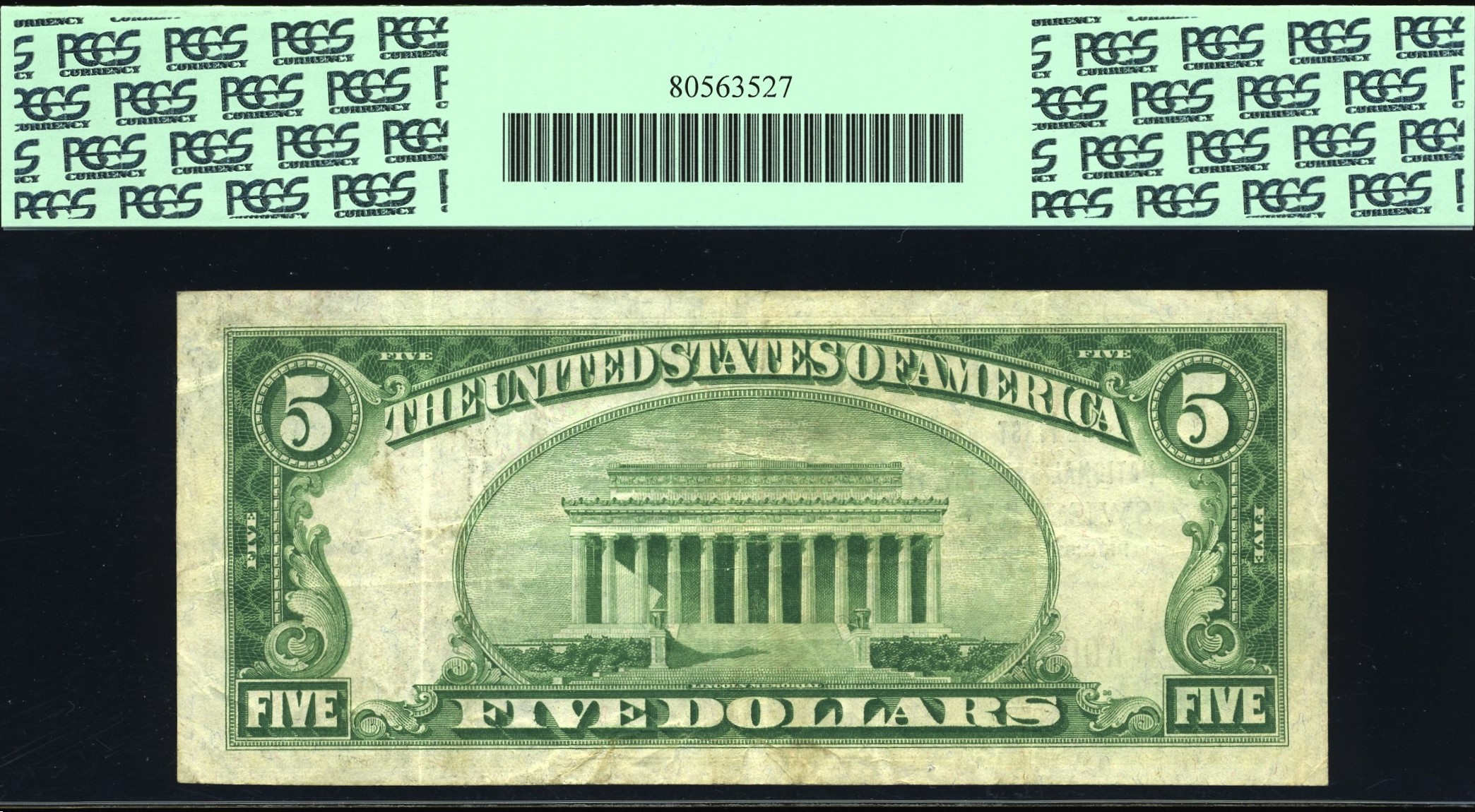 1929 $5 FIRST NB SWISSVALE PA
