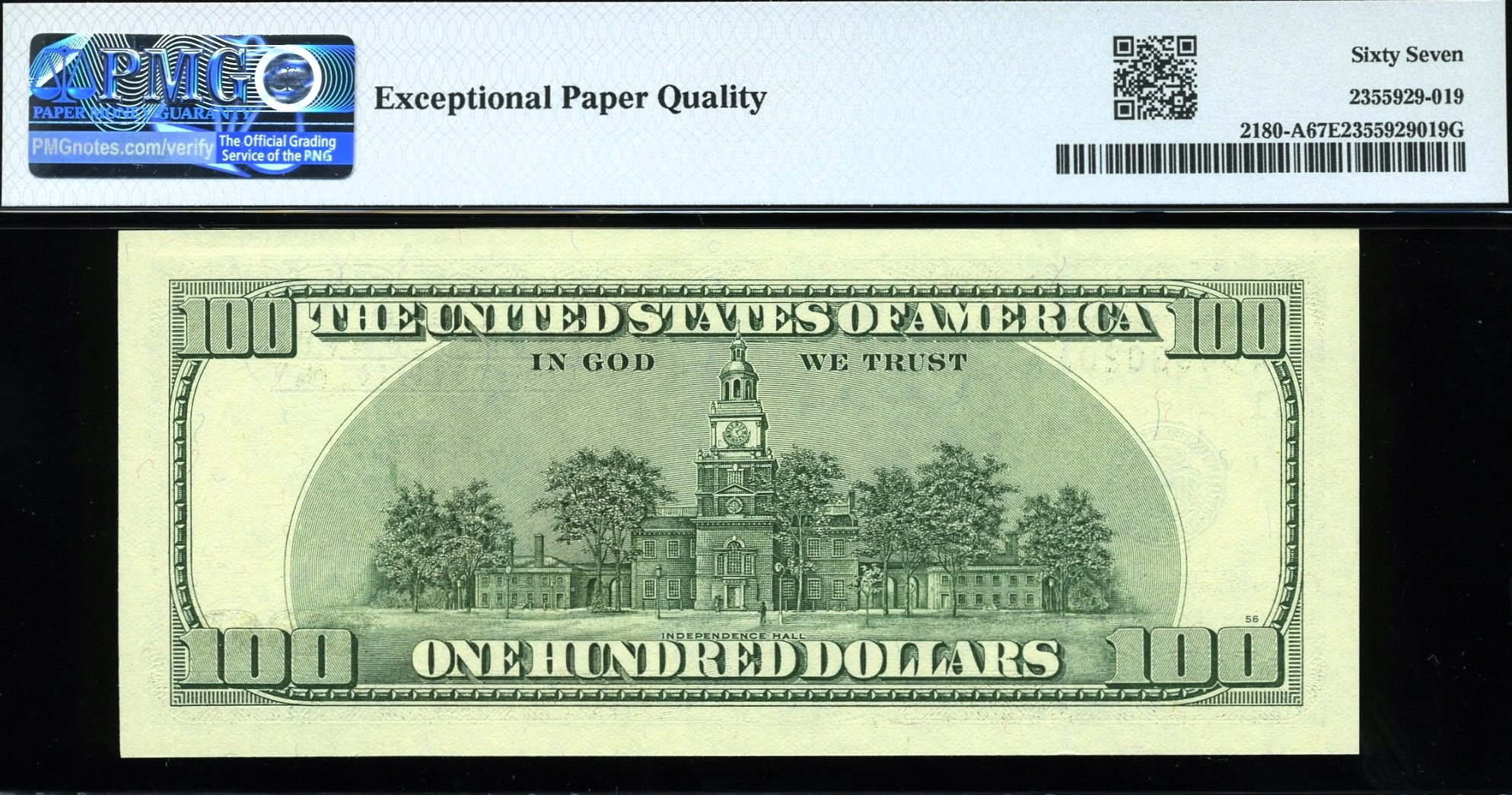 2006 $100 FRN A04030201A 67Q