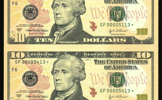 2004A $10 #9600* UNCUT-SHEET