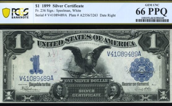 FR-236 1899 $1 S.C P.C.G.S #66PPQ