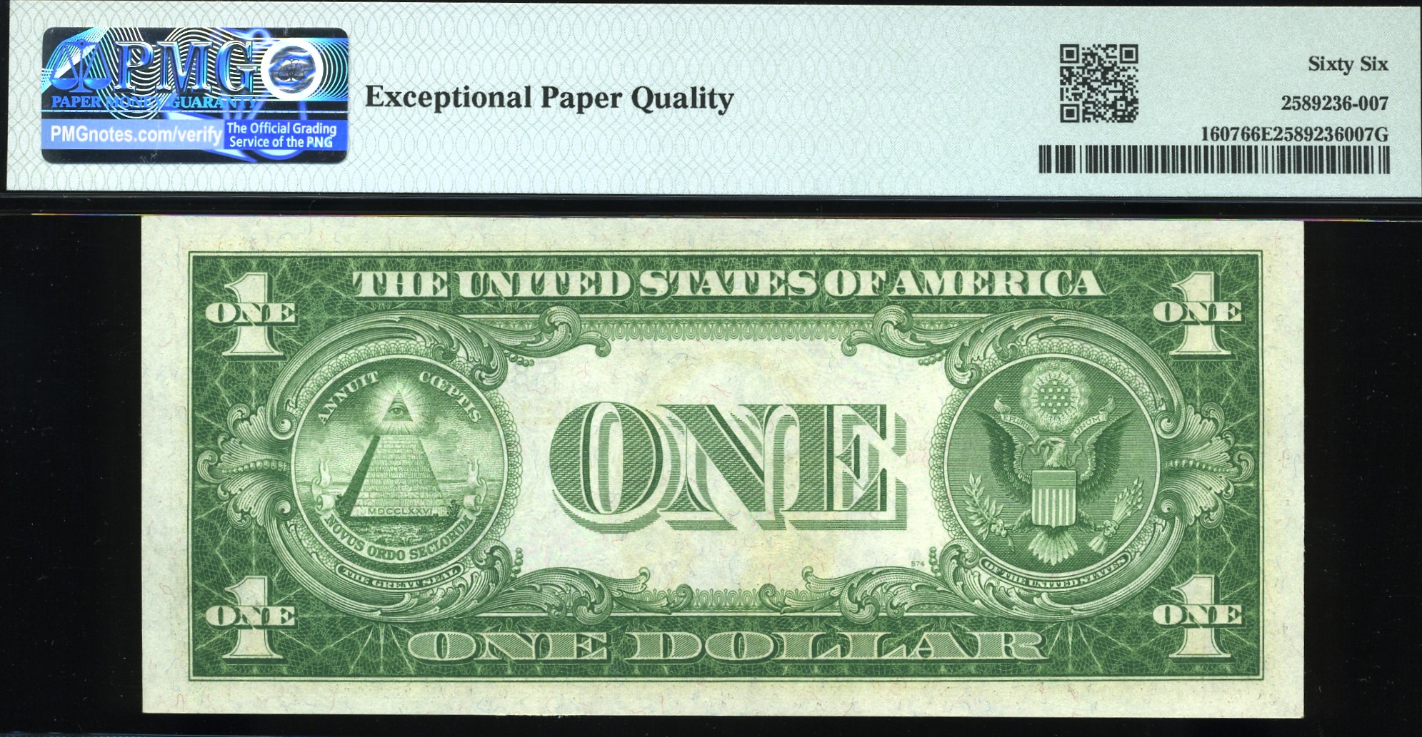 1935 $1 SILVER CERTIFICATE 66Q