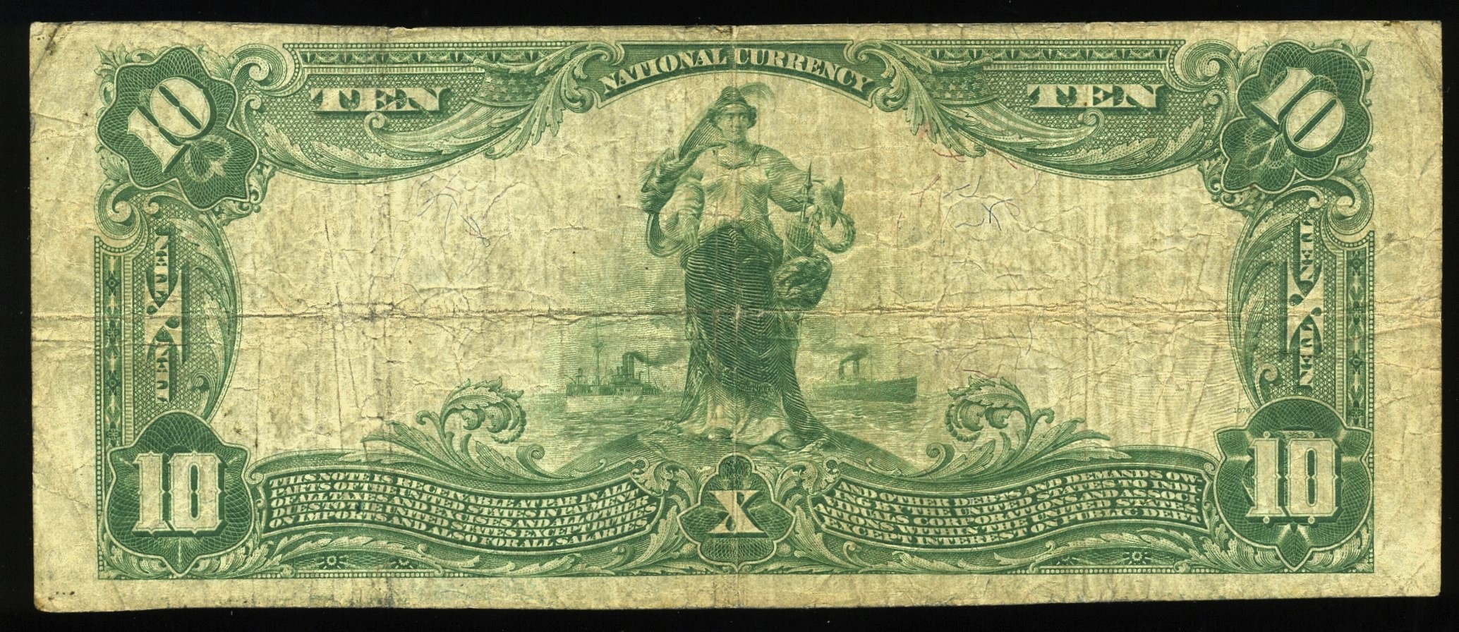 1902 $10 NB POTTSVILLE PA