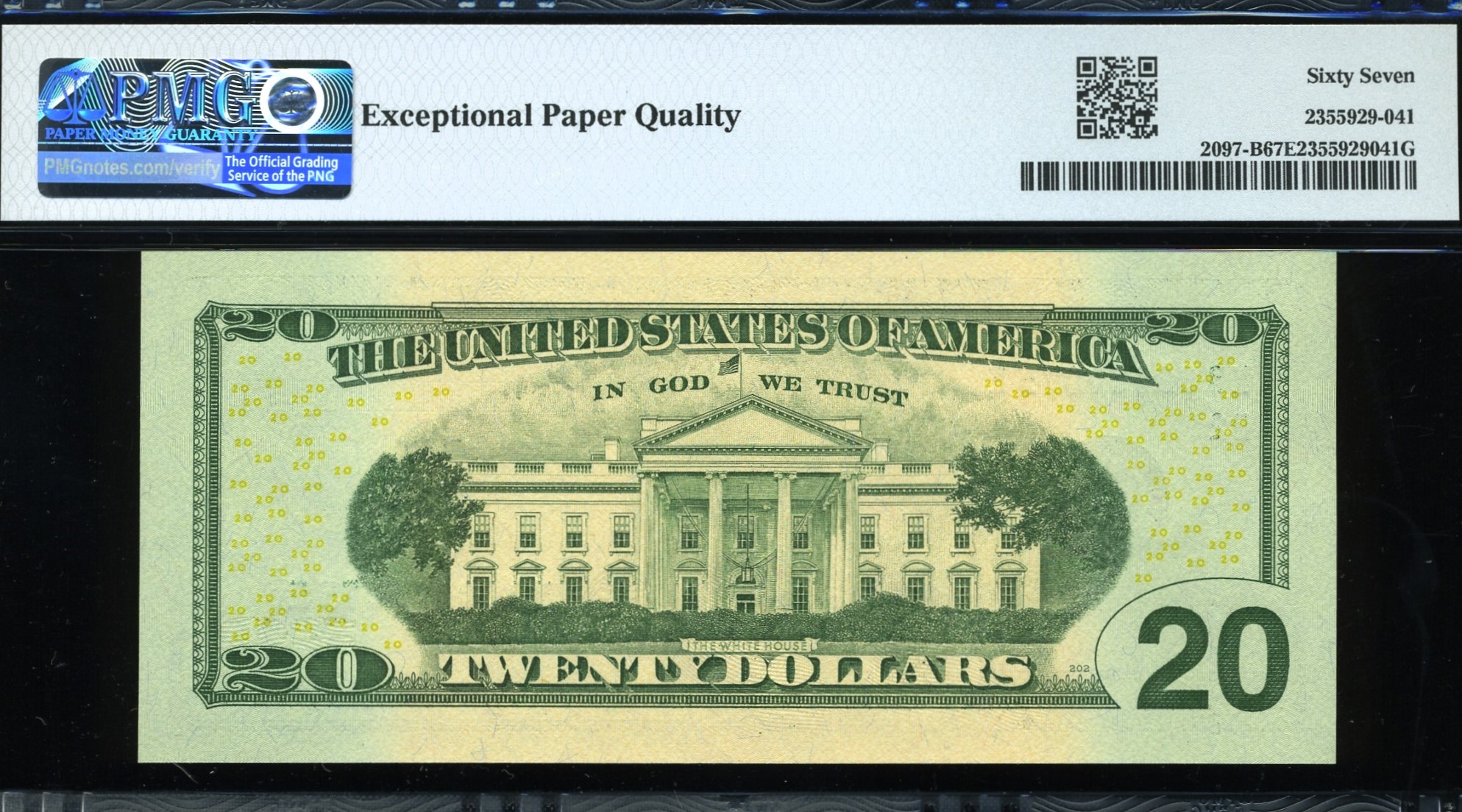 2013 $20 FRN MB00000075E 67Q