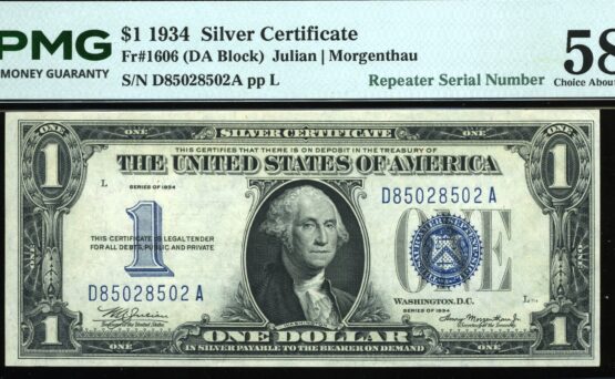 1934 $1 S.C D85028502A 58Q