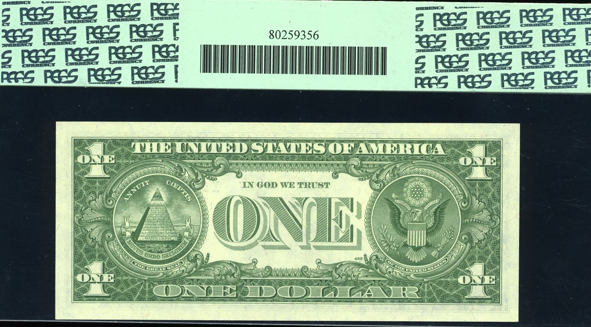 1963A $1 FRN I00000080* STAR 67Q