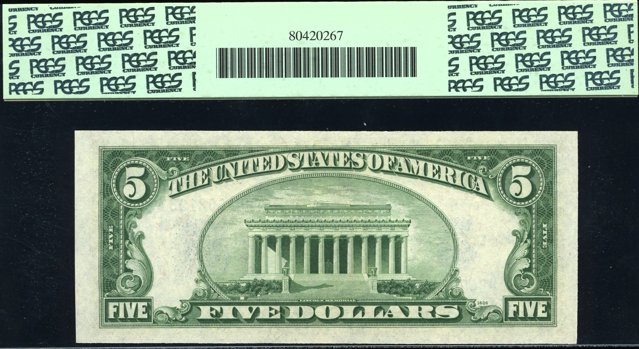 1934C $5 S.C M84908108A 66Q
