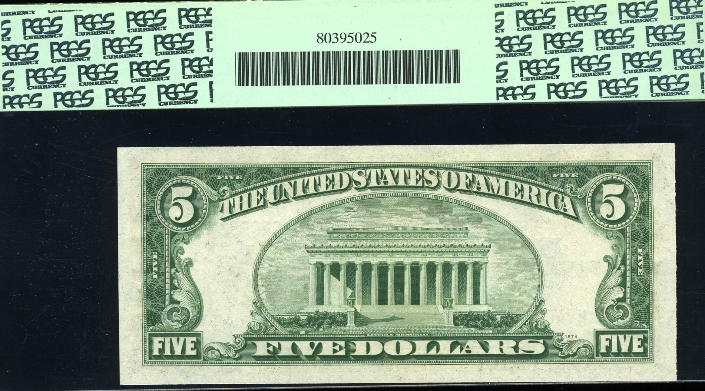 1934C $5 S.C M74643683A 66Q