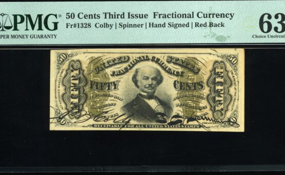 FR‑1328 50 CENT 3RD ISSUE 63EPQ