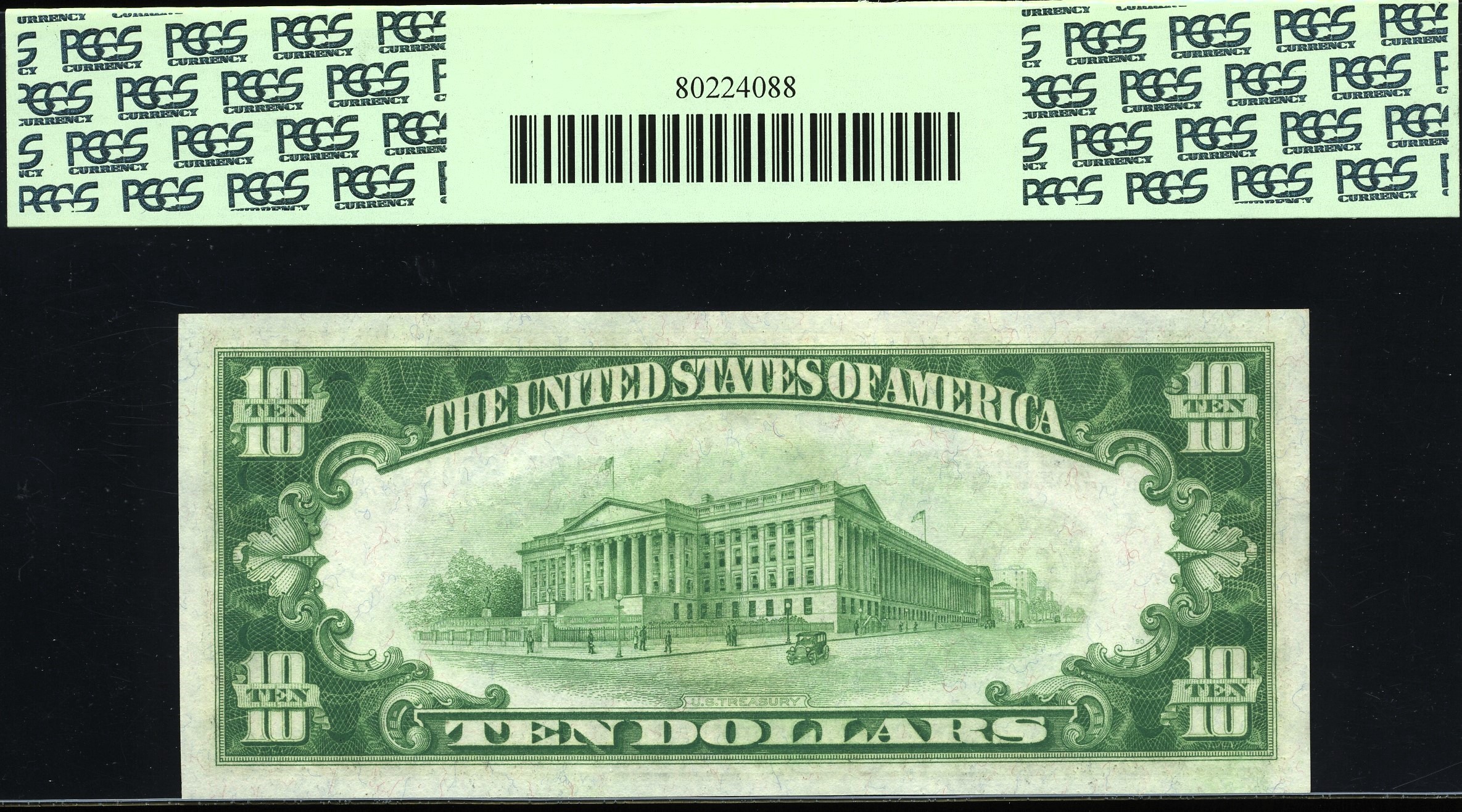 1928B $10 FRN CHICAGO 66Q