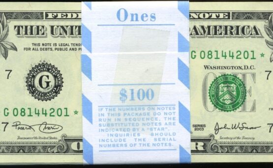 2003 $1 CHICAGO STAR PACK #4201