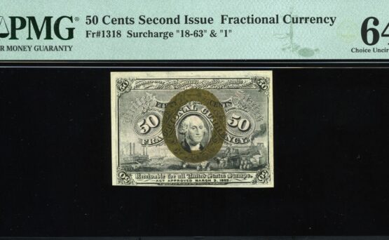 FR‑1318 50 CENT 2ND ISSUE 64EPQ
