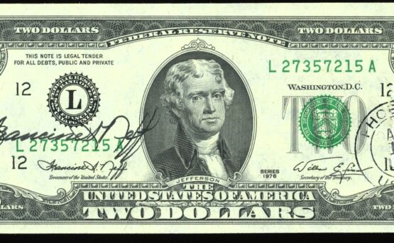 1976 $2 FRN AUTO CANCELLED