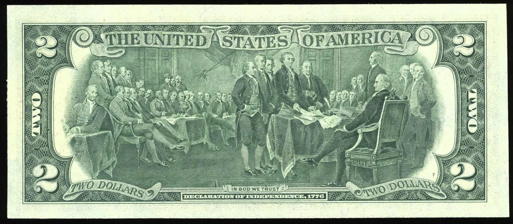 1976 $2 FRN AUTO CANCELLED