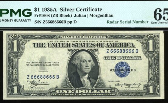 1935A $1 S.C Z66688666B 65Q
