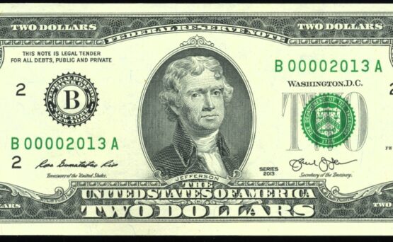 2013 $2 FRN B00002013A #2013