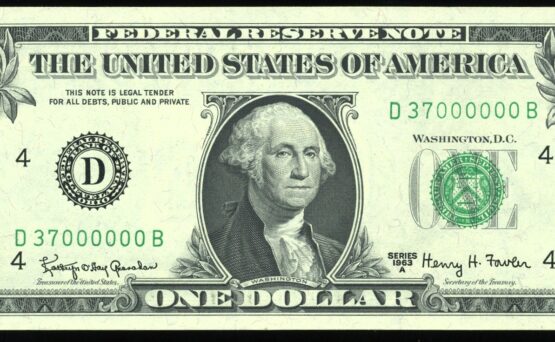 1963A $1 FRN D37000000B