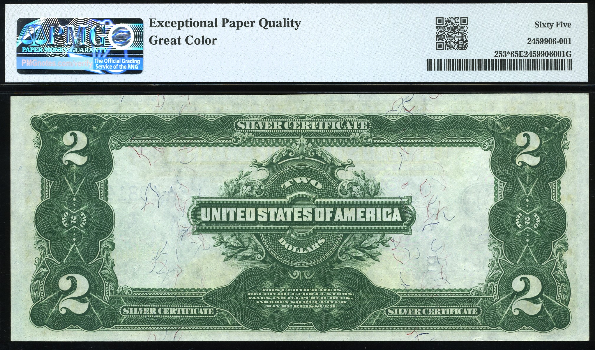FR-253* 1899 $2 S.C STAR #65EPQ