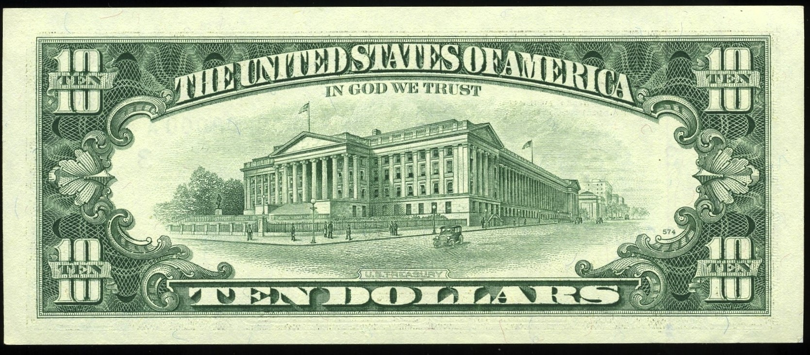 1995 $10 FRN C00008000A