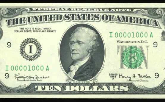 1963A $10 FRN I00001000A
