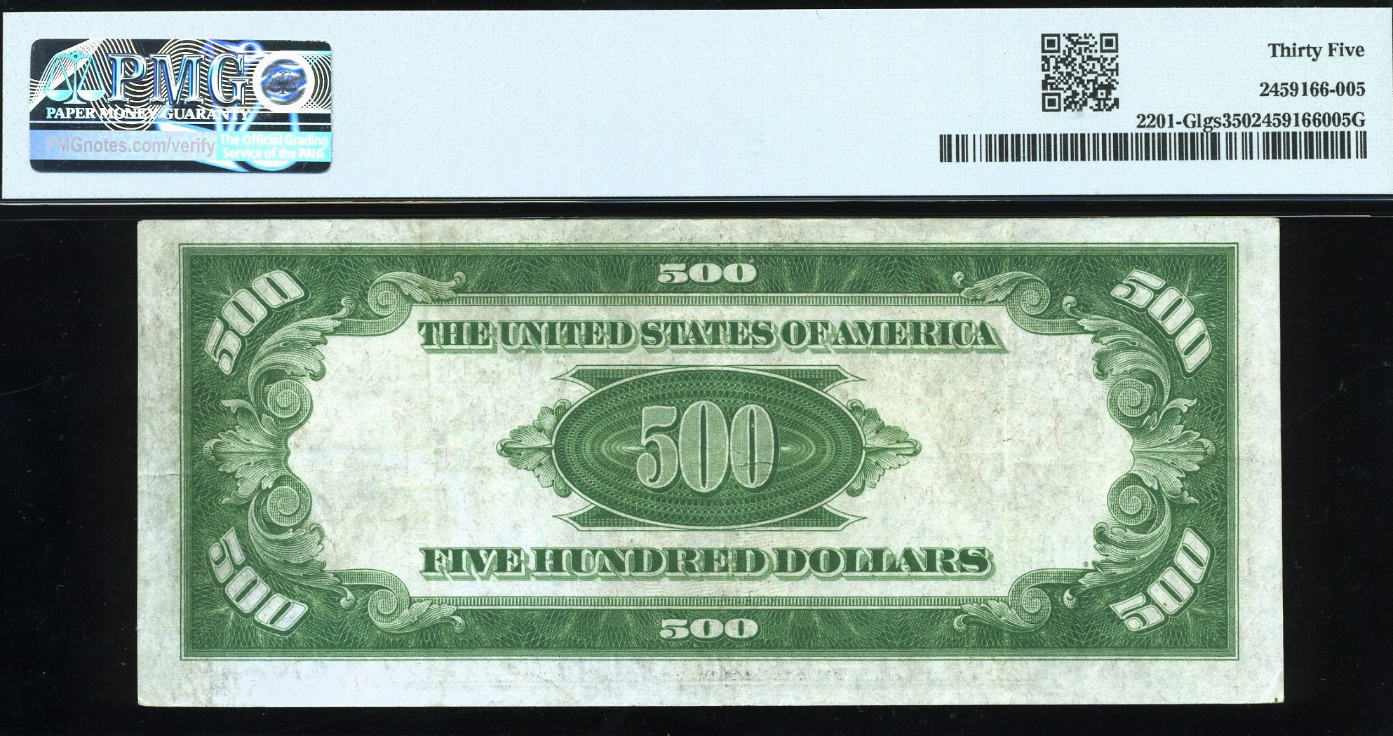 1934 $500 FRN CHICAGO #35