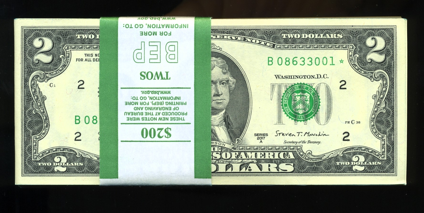2017A $2 NEW YORK STAR PACK
