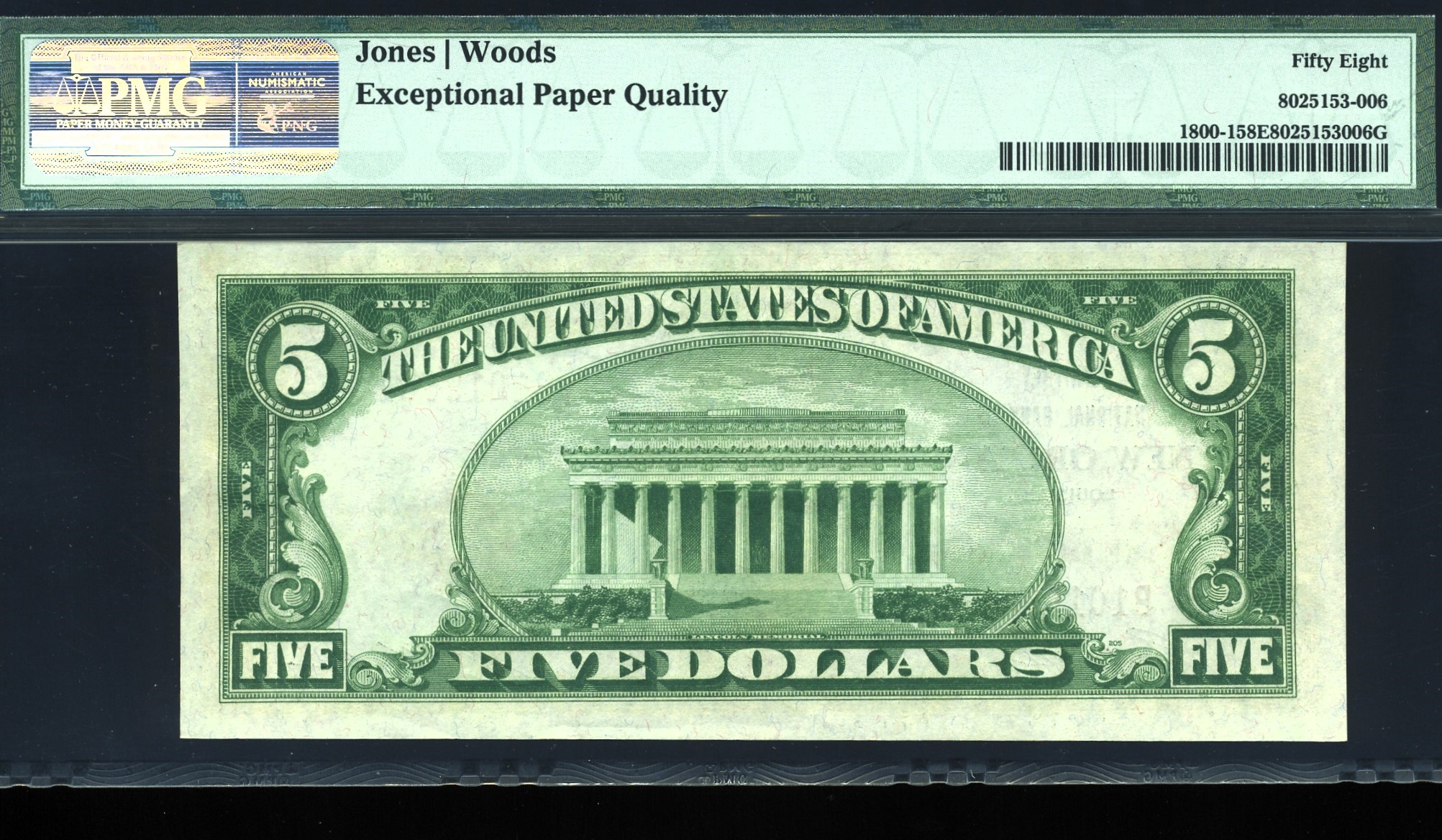 1929 $5 WHITNEY NEW ORLEANS