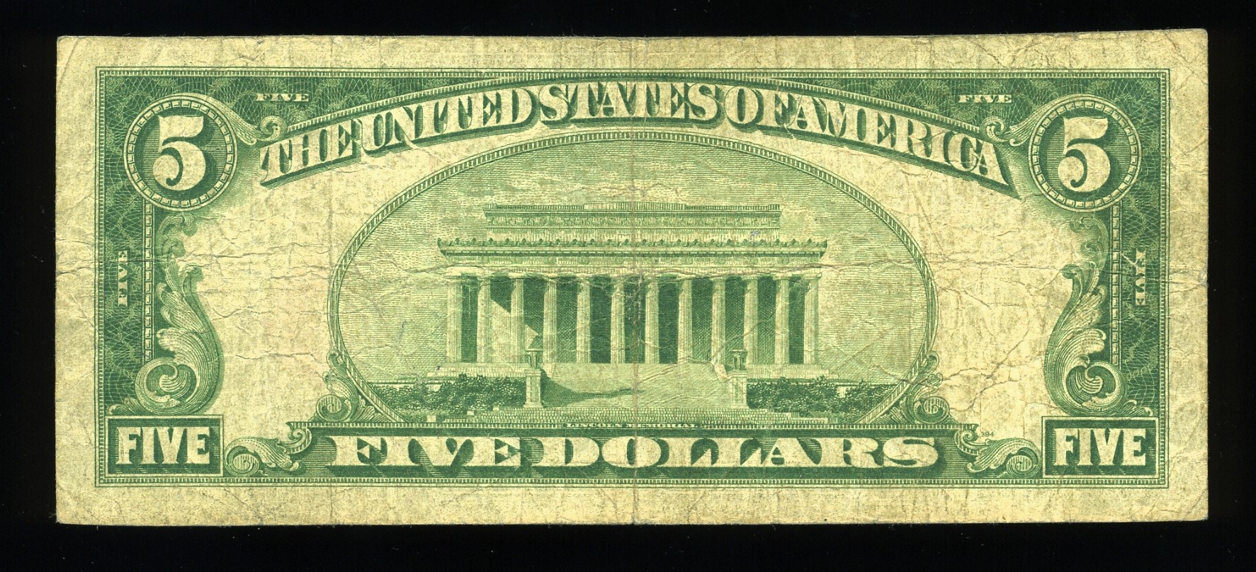 1929 $5 NAT B SHEFFIELD PA