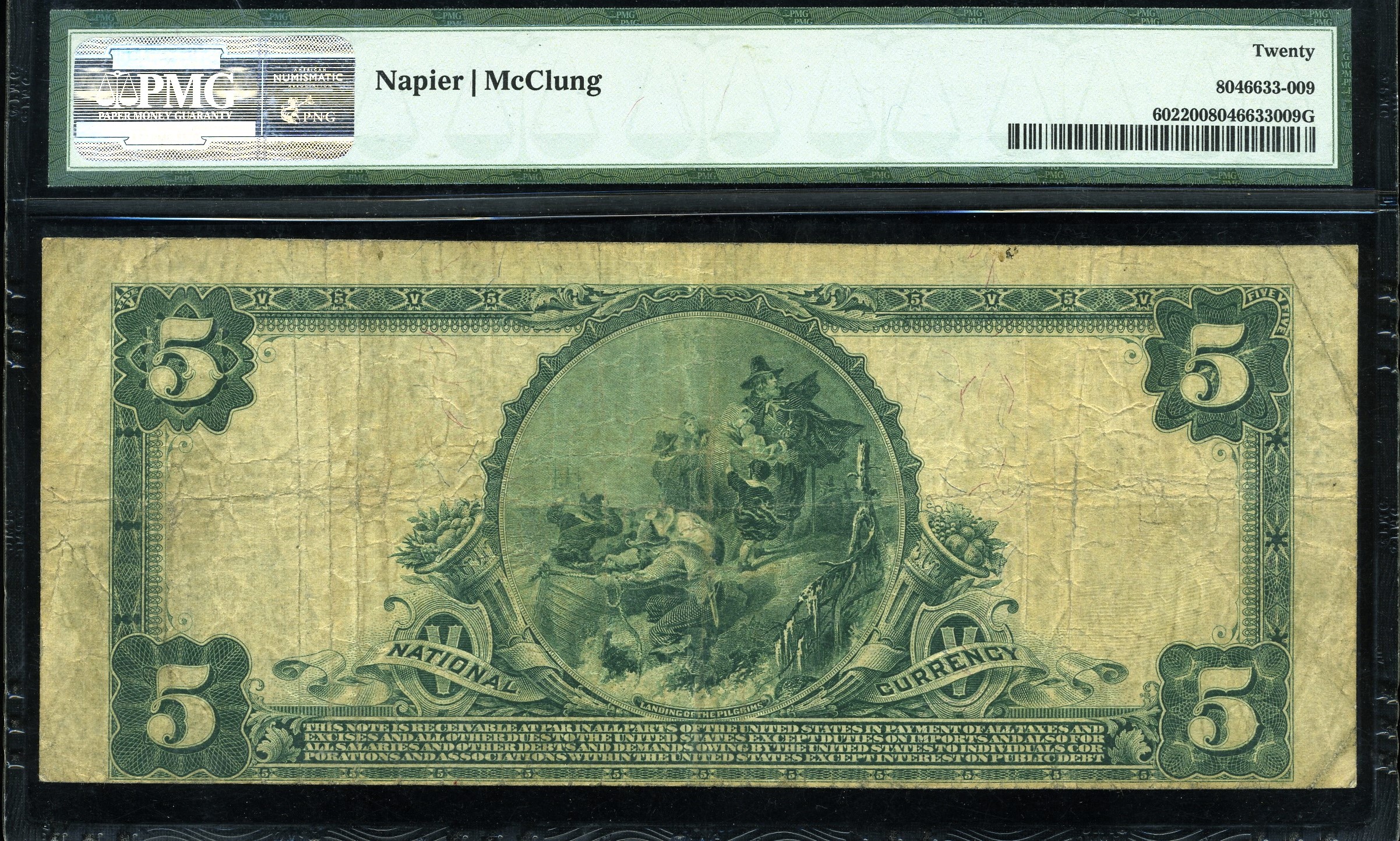 1902 $5 DSRT SALT LAKE CITY UT