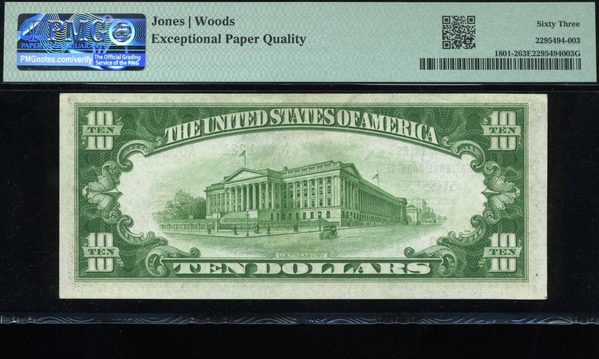 1929 $10 FARMERS NB SUSSEX NJ