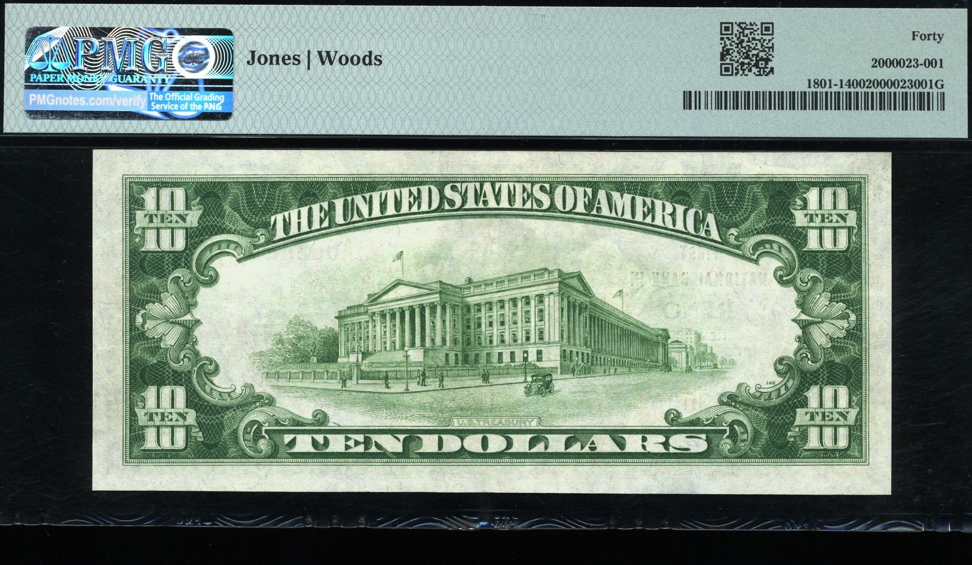 1929 $10 RENO NV A003300A