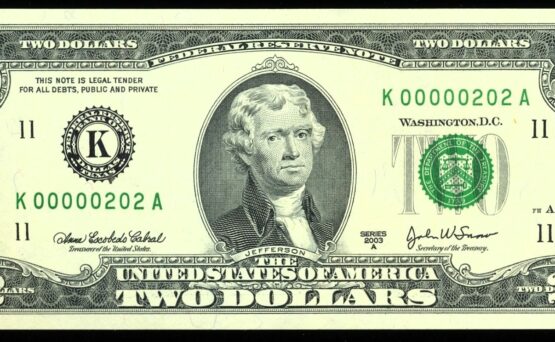 2003A $2 FRN K00000202A