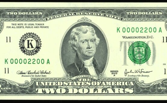 2003A $2 FRN K00002200A