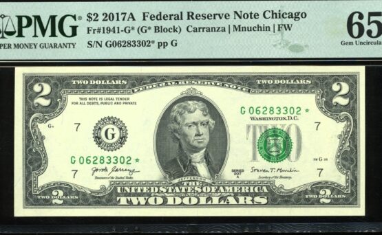 2017A $2 FRN CHICAGO STAR 65Q