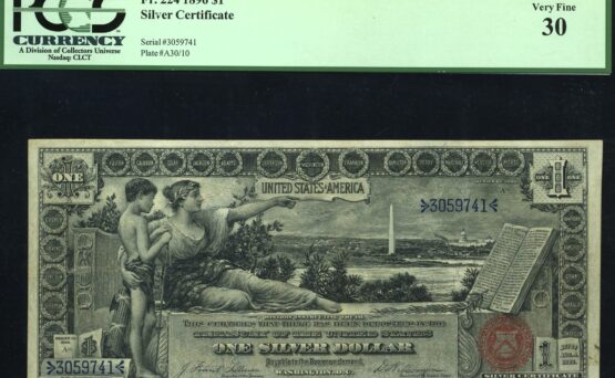FR-224 1896 $1 EDUCATIONAL #30